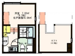 ハーモニーテラス関町北Ⅱの物件間取画像